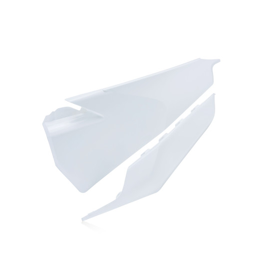 Plaques latérales - Blanc 2 - ACERBIS Husqvarna 125/250 TC 2019 250/350/450 FC 2019