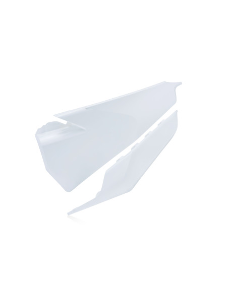 Plaques latérales - Blanc 2 - ACERBIS Husqvarna 125/250 TC 2019 250/350/450 FC 2019