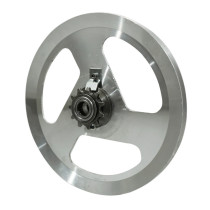 Poulie aluminium 3 branches Peugeot MBK / Motobécane 51 / 103 SP / MVL