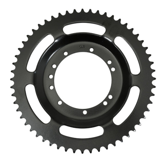 Couronne 56 dents int.94mm 11T Peugeot 103 Noir (roue à rayons)