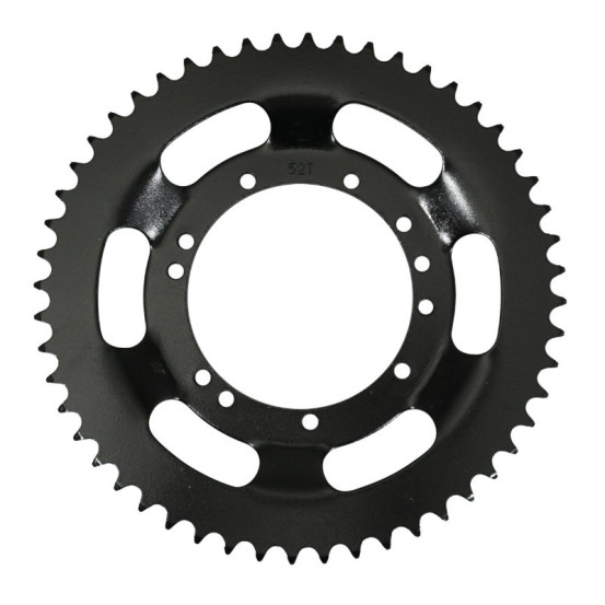 Couronne 52 dents int.94mm 11T Peugeot 103 Noir (roue à rayons)