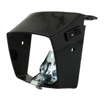Capot de phare Peugeot 103 MVL / Vogue Noir (avec patte et ressort)