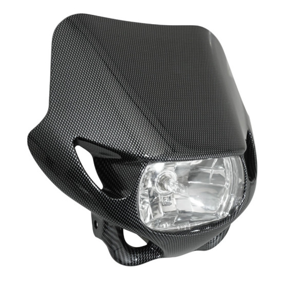 Tête de fourche 50cc Head Carbone (avec fixations)