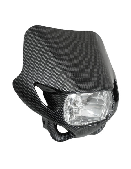 Tête de fourche 50cc Head Carbone (avec fixations)
