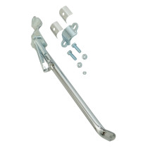 Béquille latérale lisse Peugeot 103 SP / MVL Chromé (longueur 340mm)