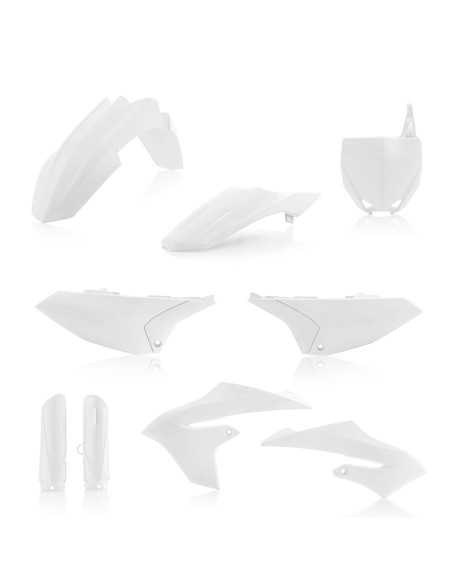 Kit plastiques complet - Blanc - ACERBIS Yamaha 65 YZ 2018-2019