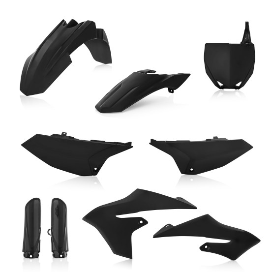 Kit plastiques complet - Noir - ACERBIS Yamaha 65 YZ 2018-2019