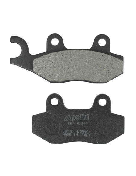 Plaquettes de frein POLINI Organique Benelli 150 Caffenero Peugeot 400 Satelis 400/500 Geopolis Suzuki 400 Burgman