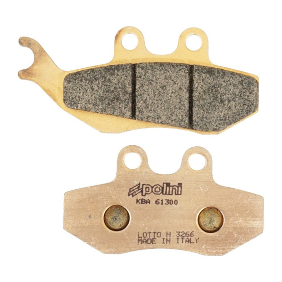 Plaquettes de frein POLINI Métal fritté Beta Gilera Peugeot Piaggio Vespa