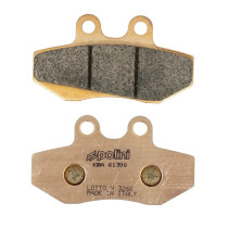 Plaquettes de frein avant POLINI Métal fritté 50 Derbi Senda DRD Rieju MRX Spike Peugeot XR6 Beta RR Aprilia 125 Pegaso