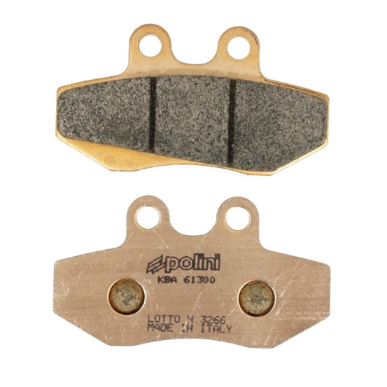 Plaquettes de frein avant POLINI Métal fritté 50 Derbi Senda DRD Rieju MRX Spike Peugeot XR6 Beta RR Aprilia 125 Pegaso