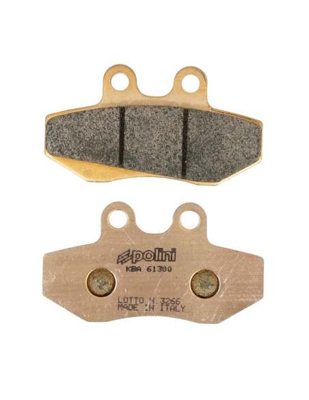 Plaquettes de frein avant POLINI Métal fritté 50 Derbi Senda DRD Rieju MRX Spike Peugeot XR6 Beta RR Aprilia 125 Pegaso