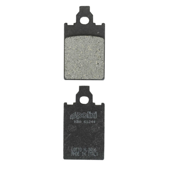 Plaquettes de frein POLINI Organique 50 Atala Carosello Gilera Eagle Malaguti F15 MBK X-Limit Yamaha DT R
