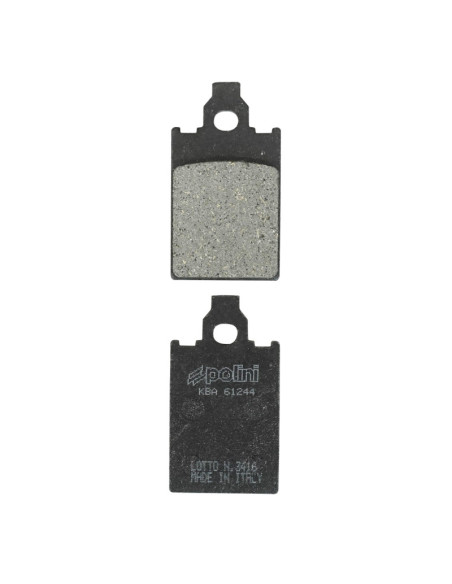 Plaquettes de frein POLINI Organique 50 Atala Carosello Gilera Eagle Malaguti F15 MBK X-Limit Yamaha DT R