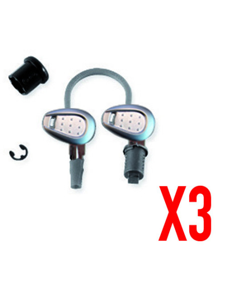 Jeu de 3 barillets Givi ART Z661A