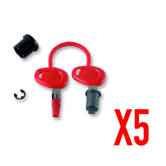 Jeu de 5 barillets Givi Z140R
