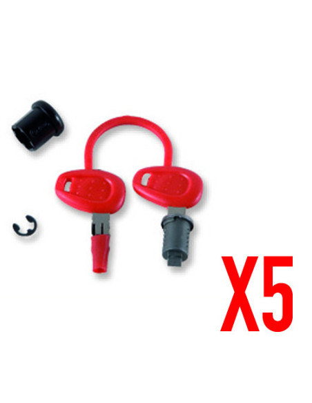 Jeu de 5 barillets Givi Z140R