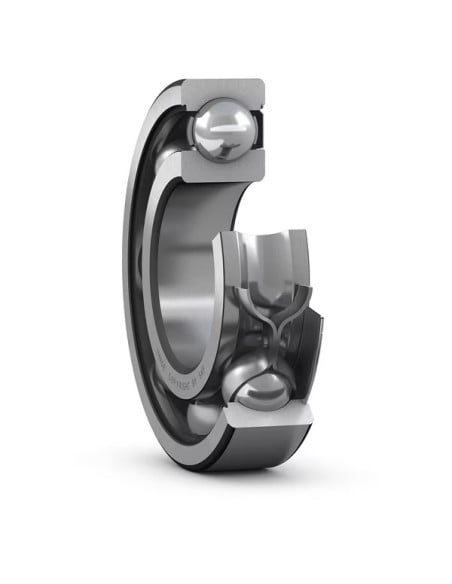 Roulement semi-étanche SKF 6302-Z/C3 - Dimensions 15x42x13mm