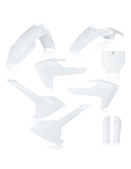 Kit plastiques complet - Blanc - ACERBIS Husqvarna 65 TC 2017-2019