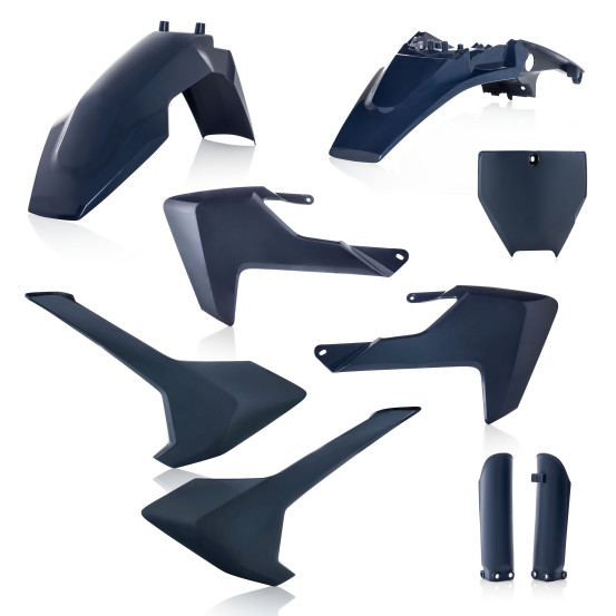 Kit plastiques complet - Bleu - ACERBIS Husqvarna 65 TC 2017-2019