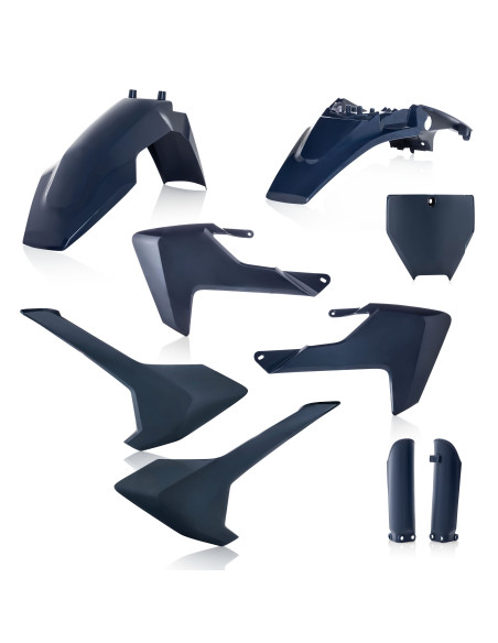 Kit plastiques complet - Bleu - ACERBIS Husqvarna 65 TC 2017-2019