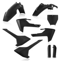 Kit plastiques complet - Noir - ACERBIS Husqvarna 65 TC 2017-2019