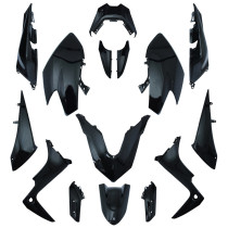 Kit carénages maxiscooter Yamaha 530 TMax 2017-2019 Noir brillant