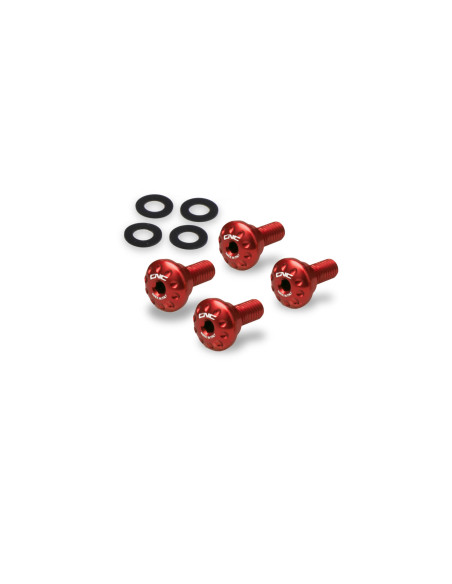 Kit de 4 vis de fixation de garde boue avant CNC RACING