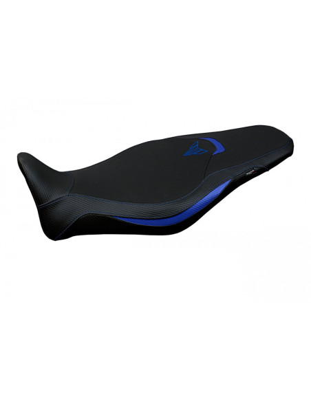 Housse de selle modèle Confort bleue TAPPEZZERIA - Avec logo brodé - YAMAHA MT-09 2021-22