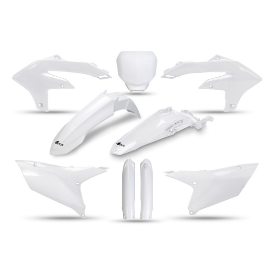 Kit plastiques complet - Blanc - UFO Yamaha 450 YZ-F 2023-2025 / 250 YZ-F 2024-2026