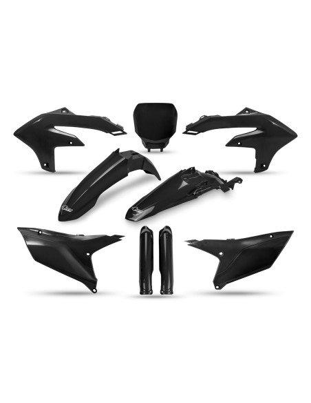 Kit plastiques complet - Noir - UFO Yamaha 450 YZ-F 2023-2025 / 250 YZ-F 2024-2026
