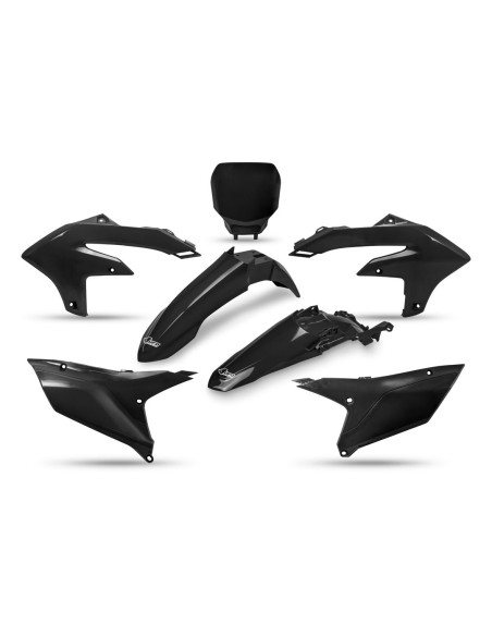 Kit plastiques - Noir - UFO Yamaha 450 YZ-F 2023-2025 / 250 YZ-F 2024-2026