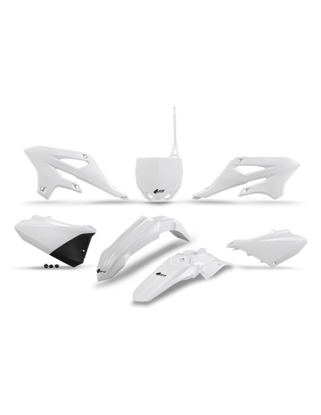 Kit plastiques - Blanc - UFO Yamaha 85 YZ 2022-2024