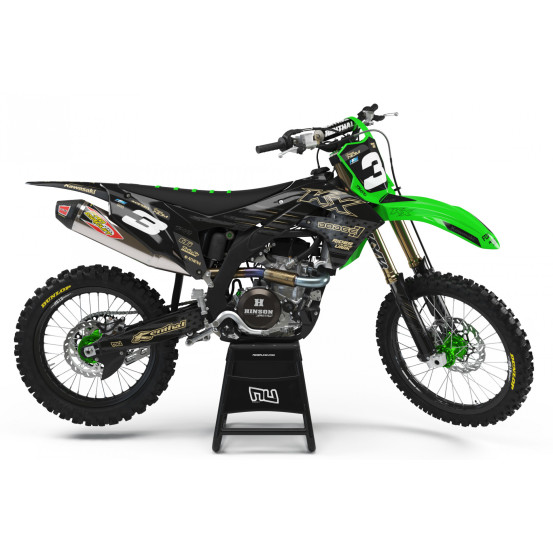 Kit Déco Rider Unik Kawasaki DRT KAWASAKI 250 KXF 2009-2012