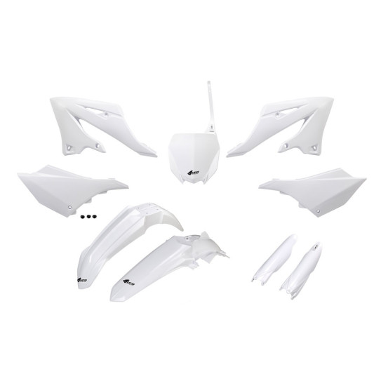 Kit plastiques complet - Blanc - UFO Yamaha 125 250 YZ 2022-2024