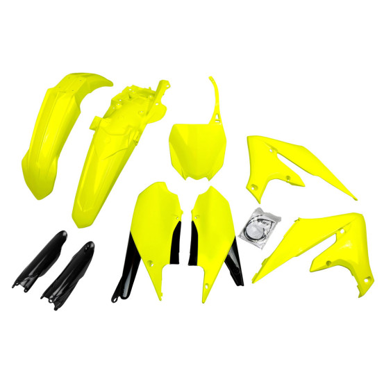 Kit plastiques complet - Néon Jaune - UFO Yamaha 250 YZ-F 2019-2023