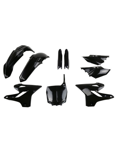Kit plastiques complet - Noir - UFO Yamaha 125 250 YZ 2015-2021
