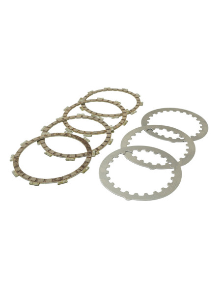 Kit disques d'embrayage Garnis + Lisses NEWFREN 50cc