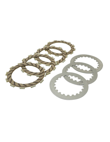 Disques d'embrayage NEWFREN Garnis + Lisses pour APRILIA, CAGIVA, DERBI
