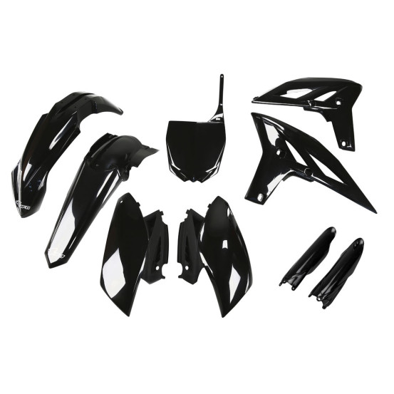 Kit plastiques complet - Noir - UFO Yamaha 250 YZ-F 2011-2013