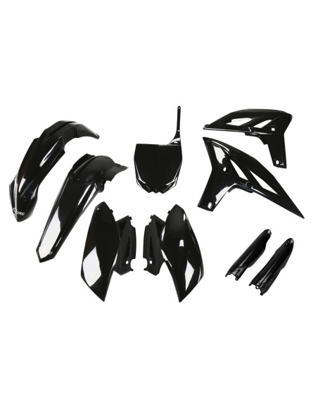 Kit plastiques complet - Noir - UFO Yamaha 250 YZ-F 2011-2013