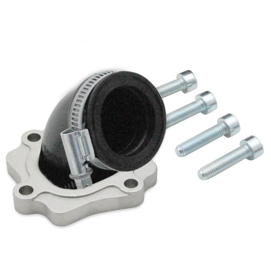 Pipe d'admission POLINI 360° Mikuni MBK 50 Nitro Mach G Yamaha 50 Aerox Jog R Aprilia 50 SR Malaguti 50 F12