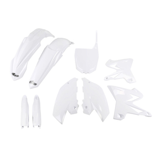 Kit plastiques complet - Blanc - UFO Yamaha 125 250 YZ 2008-2014