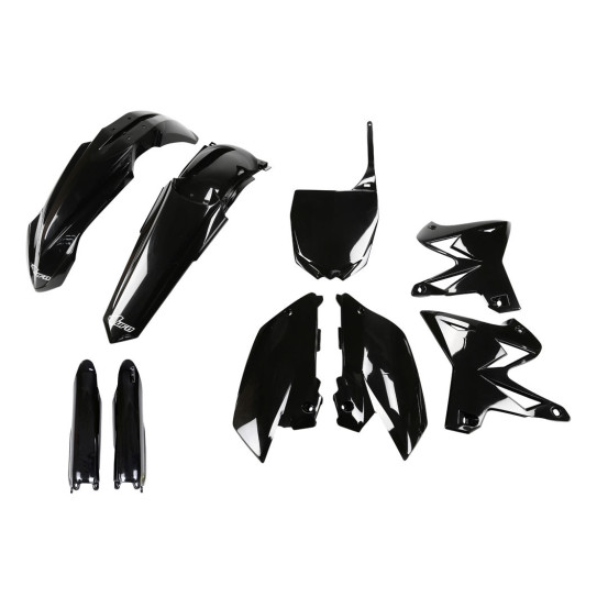 Kit plastiques complet - Noir - UFO Yamaha 125 250 YZ 2008-2014
