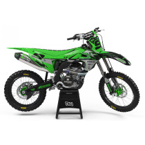 Kit Déco Rider Unik Kawasaki LIZ GREEN KAWASAKI 250 KXF 2004-2005
