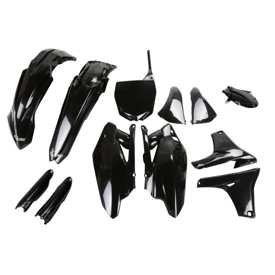 Kit plastiques complet - Noir - UFO Yamaha 450 YZ-F 2011-2013