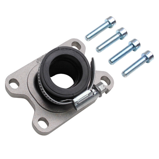 Pipe d'admission POLINI 360° PHBG Minarelli 50 AM6 MBK Yamaha Derbi Peugeot Gilera Rieju