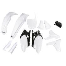 Kit plastiques complet - Blanc - UFO Yamaha 450 YZ-F 2010