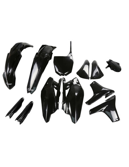 Kit plastiques complet - Noir - UFO Yamaha 450 YZ-F 2010