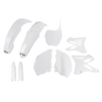 Kit plastiques complet - Blanc - UFO Yamaha 125 250 YZ 2006-2014